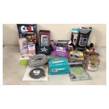 Misc Lot - Knife Sharpener, Fleece Throw & More