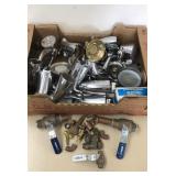 Plumbing Lot - Shower Heads, Faucets, Brass etc