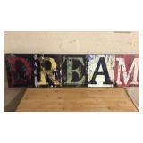 39' DREAM Sign