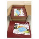 17 New Packs of 6 Cutting Boards colored