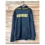 Mizzou embroidered Missouri hoodie 2XL