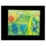 Marc Chagall the lovers from Venice artwork