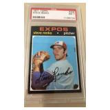 1971 Topps Steve Renko montreal expos Card GRADED