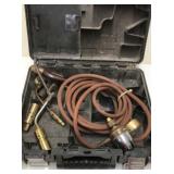 Prest-O-lite Torch Hose / Gauge brass ends