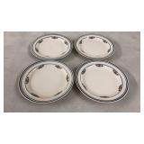 4 Tienshan 7.75' Stoneware Plates