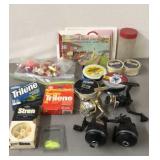 Fishing Lot with Reels, Line and More
