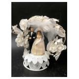 Vintage Wedding Cake Topper 8'