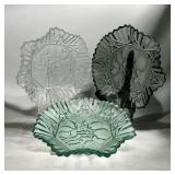 3 federal glass pioneer saw tooth 10' servers