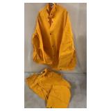 XXXL Rain Suit - Jacket, Bibs and Cap