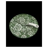 10 1/2' Ironstone China cake server w/ spatula