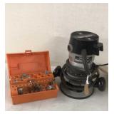 Porter Cable Router with Bits