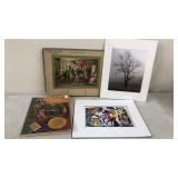 4pc Ephemera Art Lot