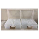 2 Storage Containers with 31 Containers