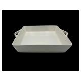 12' Crate and barrel pottery baking dish