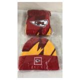 New Kansas City Chiefs Scarf and Hat