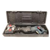 Bosch Reciprocating Saw and 2 Batteries