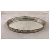 13' Mirrored Dresser Tray