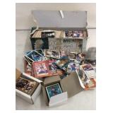 Mixed Baseball and Basketball Cards