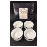 4 Dansk Ramekins Bowls 4'