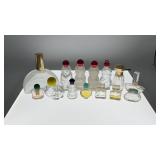 Large lot vintage perfume bottles