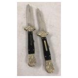 2 Schrade Knives 8.5'