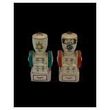 1940s Japan porcelain coffee grinder S&P