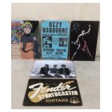 Metal Signs - Ozzy and Others 8' x 12ï¿½