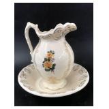 Vintage Pitcher and Bowl