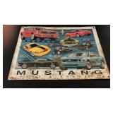 Mustang Metal Sign 12.5' x 16ï¿½