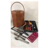 Kitchen Utensils and Ice Bucket