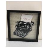 Framed I Love You Art 12' x 12ï¿½