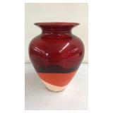8' Ruby Abstract Vase