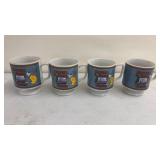 4 Vintage Maxwell House Coffee Mugs