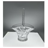 10' Crystal basket w/ starburst design