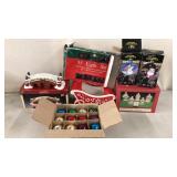 Christmas Lot - Nativity Set, Ornaments, etc