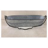 Long Metal Basket Decor 20' x 6ï¿½ x 4.5ï¿½