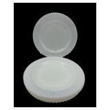 6 Macbeth Evans cremax 9' dinner plates