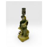 1950s MC oriental musician Parlor lamp