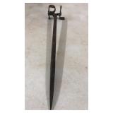 Cast Iron RL Branding Iron 17'