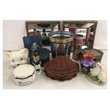 Decor Lot - Nesting Boxes, Mirrors, etc