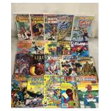 20 Vintage Comics - Steel, Justice League etc
