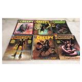 6 Vintage Creepy Comics