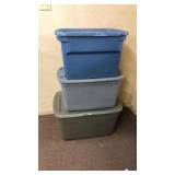 3 Storage Totes
