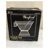 Wexford Punch Bowl Set with 18 Cups