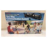 New Radio Shack 2 Way Communication System