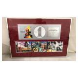 Framed BeeGees Number Ones  16 x 24