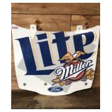 Miller Lite / Ford Carhood Cardboard Sign