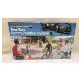 New Radio Shack 2 Way Communication System