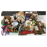 Misc Lot with Casserole, Toys, Pottery etc