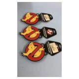 3 New Ghost Busters Belt Buckles